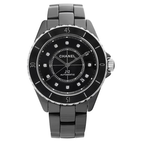 montre chanel noir|collection montre Chanel femme.